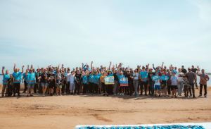 Более 800 кг мусора собрали волонтёры на берегу Волги 
