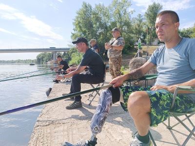 В Волгограде прошёл рыболовный фестиваль для участников СВО