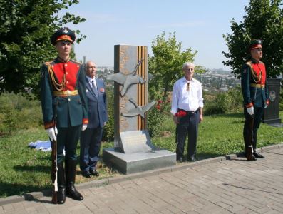 На Мамаевом кургане появилась еще одна стела в память о защитниках Сталинграда