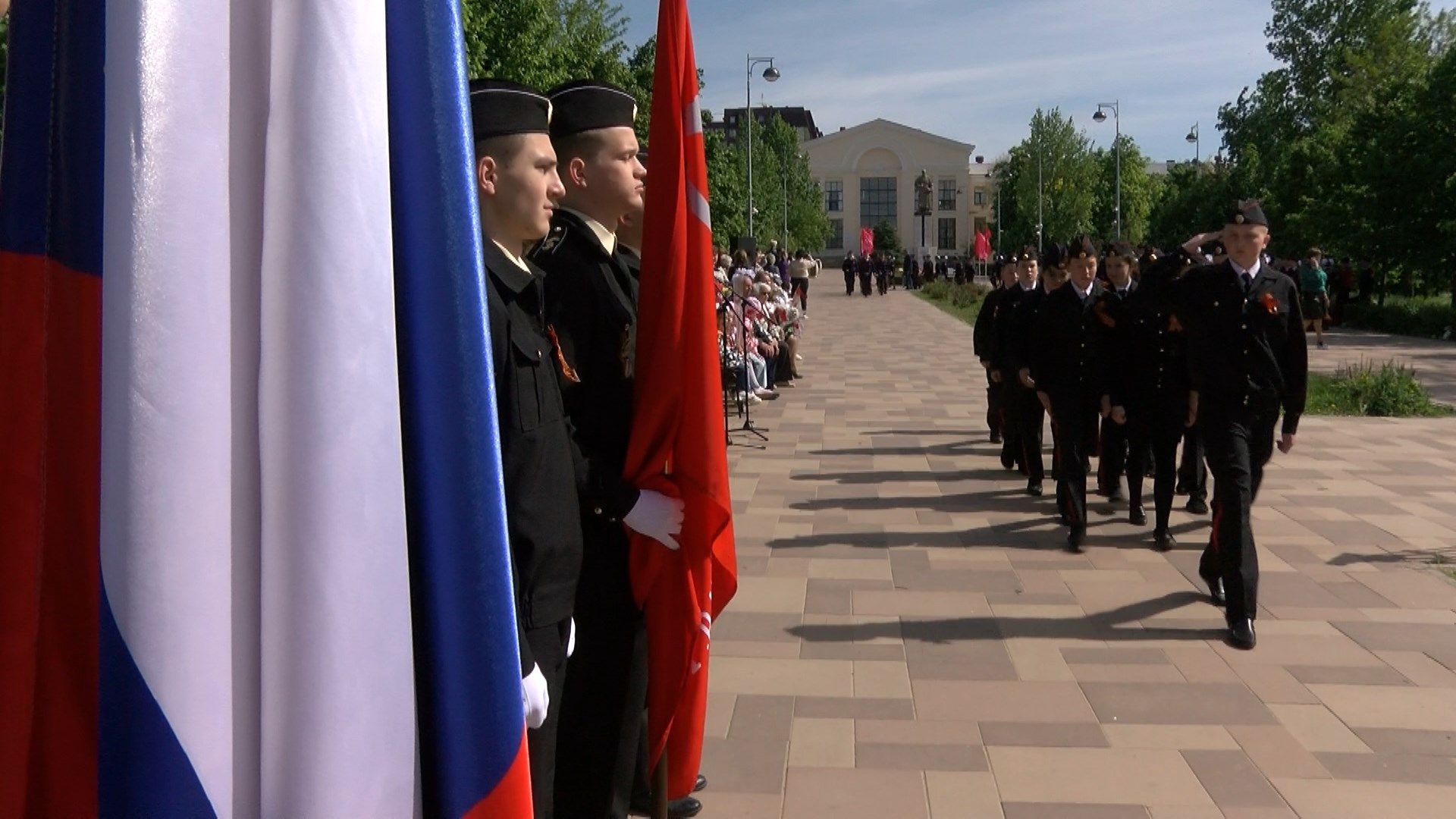 В преддверии 9 Мая в Волгограде прошел парад кадетских классов | 03.05.2023  | Волгоград - БезФормата