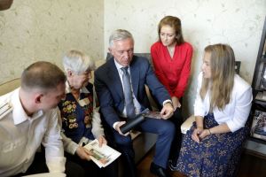Участнице Сталинградской битвы Александре Семёновне Машковой сегодня исполнился 101 год