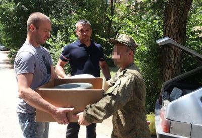 Ещё одна партия гуманитарной помощи передана бойцам в зону СВО