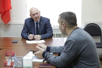 Дмитрий Дильман провел прием граждан по личным вопросам