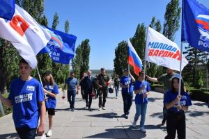 Волгоград посетили участники автопробега из Ленинградской области, направляющиеся в ДНР