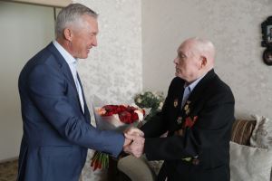 Ветерану Петру Ивановичу Ковешникову сегодня – 99 лет