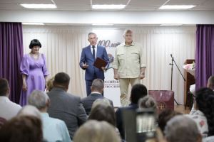 В Краснооктябрьском отделении общества слепых отметили 100-летие ВОС