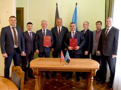 Волгоградская городская Дума и Донецкий городской совет заключили Соглашение о сотрудничестве